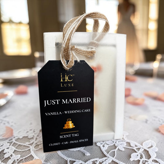 Just Married - Scent Tag
