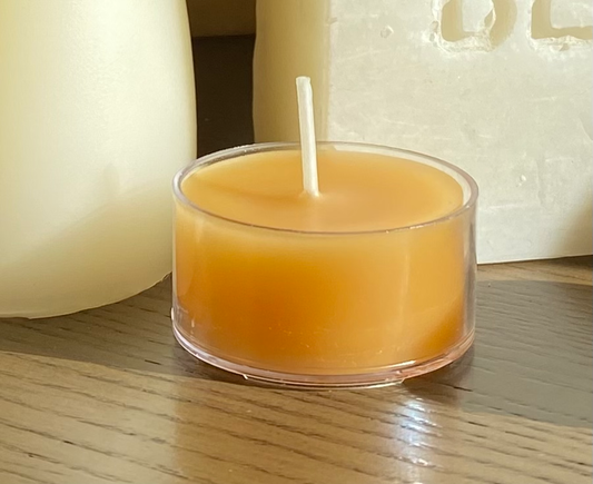 Beeswax Tealight cup